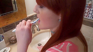 Stepdaughter Krystal Gets Slammed By Her Pa