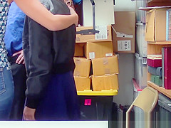 Stepmom rides cock while young Asian babe watches