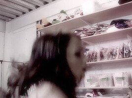 Store clerk Paige Ashley gets fucked by her boss after she is caught masturbating