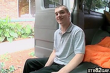 Straight Picked Up Guy Fucking Twink Till Cumshot In Van