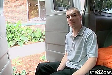 Straight Picked Up Guy Fucking Twink Till Cumshot In Van