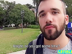 Stranger Gets Butt Ripped By Latino Boy