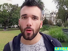 Stranger Gets Butt Ripped By Latino Boy