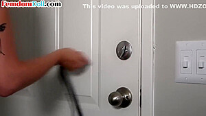 Strapon Mistress Showing Who Is Dominant To Uninvited G
