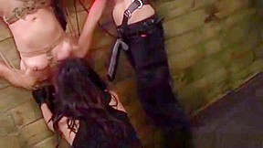 Straponloving Bondage teen 18+ Dominated By Doms
