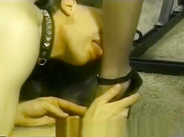 Stud with long hair turns out to be the best slave