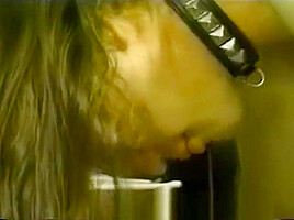 Stud with long hair turns out to be the best slave
