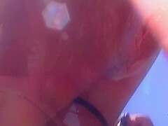 Stunning Blonde In A Bikini Eats Out A Redheads Pussy And Fucks Her With Toy