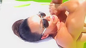 Stunning Denise Masino is fingering her twat