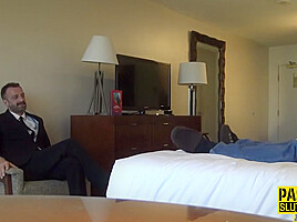 Submissive Gets Fucked And Whipped