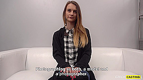 Submissive Model Became Noisy when Felt the Cock