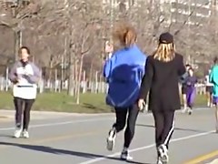 Such beautiful runners are on my new candid video 01u
