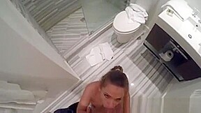 Sucking teen 18+ Guzzles Cum