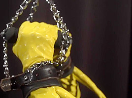 Superhero lady got caught by a villain who just wanted to fuck her tight ass hole