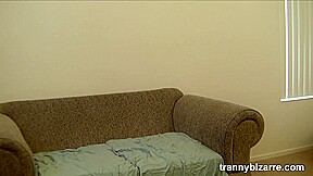 Surprise Blindfold Fuck with two Tranny Hotties - Trannybizarre