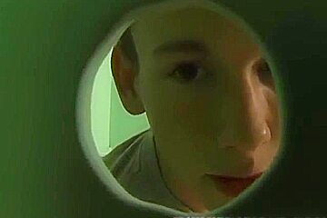Surprises Friend With Gloryhole Cock With Braden Fox And Nevin Scott