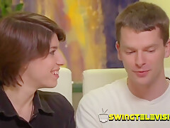 Swinger Husband Enjoys A Nice Blow Job