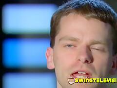 Swinger Husband Enjoys A Nice Blow Job