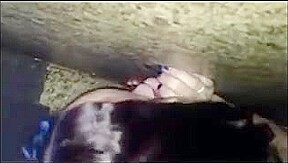 Swinger wife sucks and fucks in the gloryhole