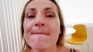 Tattooed Milf Natasha Takes Step brother s Love Cum On Her Face