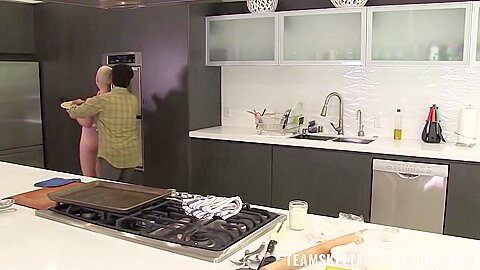 Teamskeetxcumkitchen Fun Kitchen Fuck With Riley Nixon