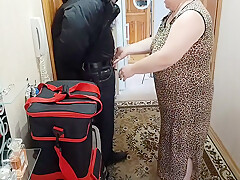 The Courier Brought Pizza I Suck His Dick And Give It To His Pussy