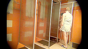The girls take a shower