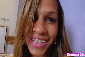 Threesome Loving Trannies Anally Pounded 6 Min