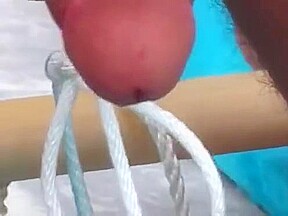 Threesome twinks bdsm and bareback outdoor
