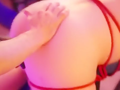 Tied up and fucked