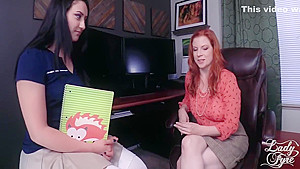 Time Out: Stepsister And Teacher With Laz Fyre, Mandy Muse And Lady Olivia Fyre