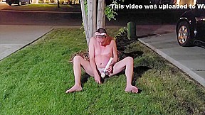 Tiny Dick Sissy Jeffery Heuett Eating His Cum In Public 2