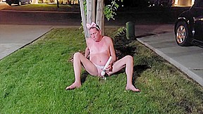 Tiny Dick Sissy Jeffery Heuett Eating His Cum In Public 2