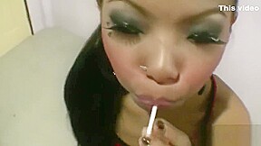 Tiny thai cutie gets fucked pov