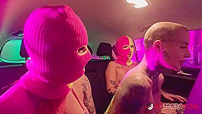 Titi Ramone Gets Feet Tattooed By Bunni Valentine And Fucked By Aspen Mischief And Kennedy