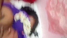 Today Exclusive- Desi Bahbhi Blowjob And Boob Fuck