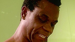 Tormented Sub Tastes Cum From Big Black Cock
