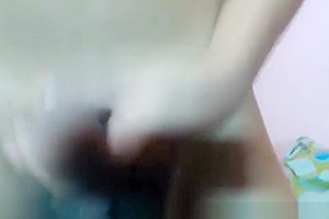 Tranny Babe Plays her Cock