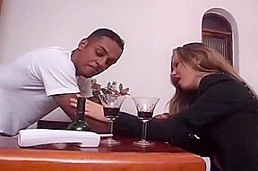 Tranny and girl please a black stud