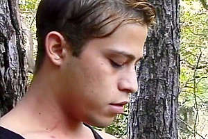 Tranny fuck in the forest