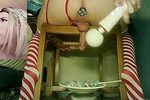Trans Christmas Elf Prepares Magic Candies For Santa Jessica Bloom