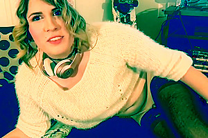 Trans Slut Will Make You Cum! Solo JaseyRaeRadio