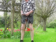 Transgender Travesti Sounding Urethral Outdoor Lingerie 58a