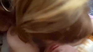 Turning 19yo blonde babysitter into a cock sucking slut for liberal couple