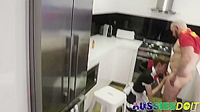 Twink Housemaid Ass Bred First Time By Beefy Step daddy