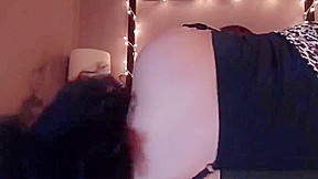 Two big tit BBW girls hook up