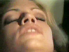 Two horny blondes playing in the taxi