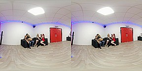 UK Sex Party (4 guys, 6 girls) - VR Porn Orgy - SexLikeReal