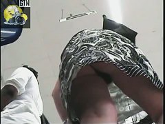 Underskirt video collection from a shopping center