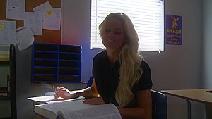 Uniform skank jizz soaked